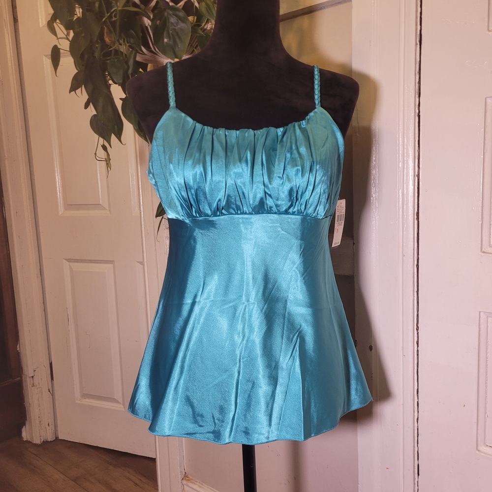 Y2k Deadstock Bwear Teal Camisole Top